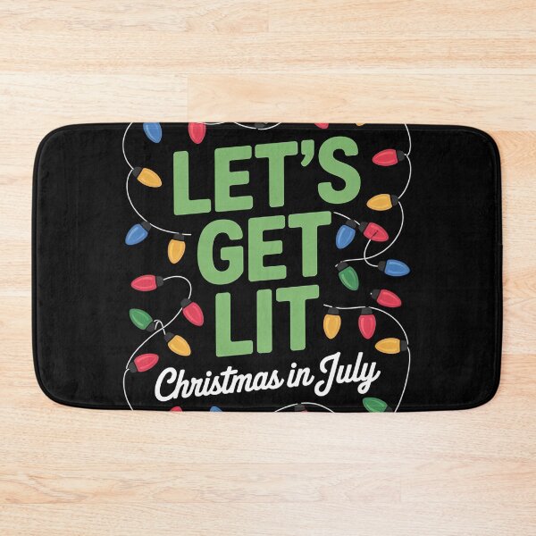 Item preview, Funny Let's Get Lit Christmas In July Summer Lights  designed and sold by NailMolisa.