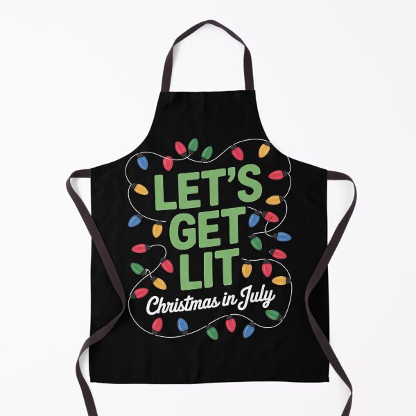 Item preview, Funny Let's Get Lit Christmas In July Summer Lights  designed and sold by NailMolisa.