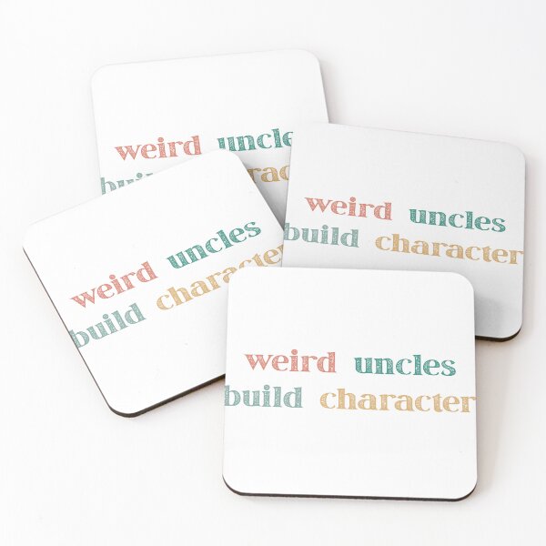 Item preview, Funny Weird Uncles Build Character for New Uncle designed and sold by faridman.