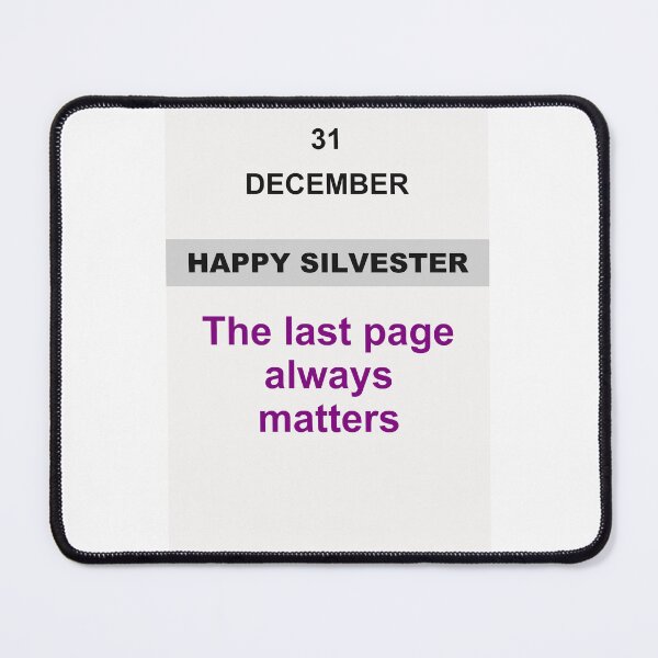 Item preview, Happy Silvester - December 31, Edition: 1 designed and sold by ariksworld.