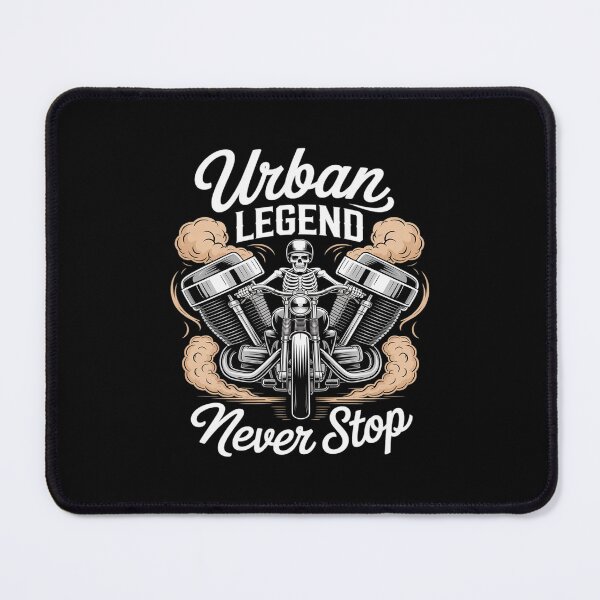 Item preview, Urban Legend Skeleton Biker Never Stop designed and sold by velltoons.
