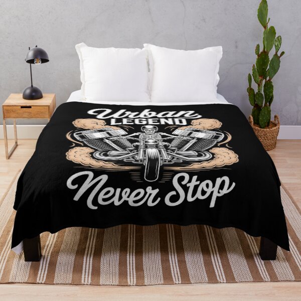 Item preview, Urban Legend Skeleton Biker Never Stop designed and sold by velltoons.