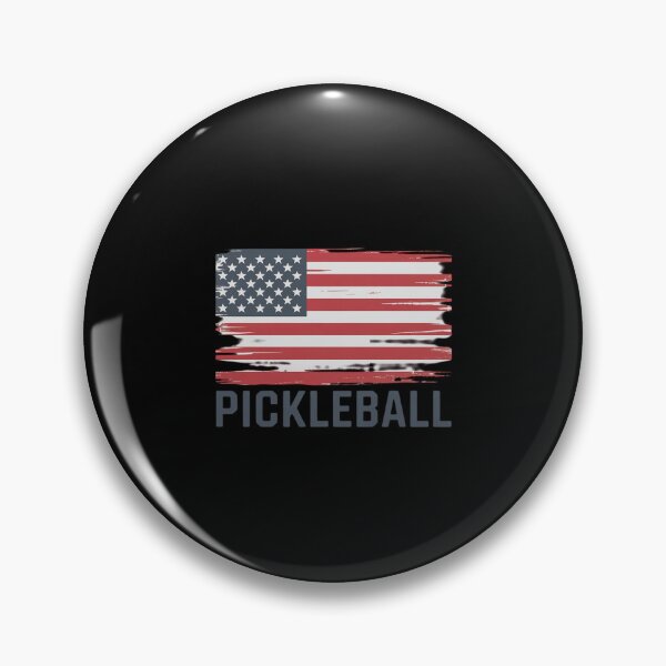 Item preview, US Flag Pickleball Player Paddleball Lover designed and sold by velltoons.