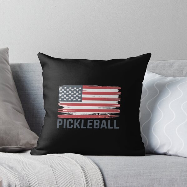 Item preview, US Flag Pickleball Player Paddleball Lover designed and sold by velltoons.