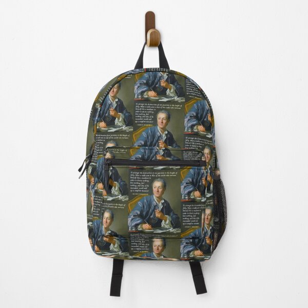 Item preview, Denis Diderot quote: To attempt the destruction of our passions is the height of folly. What a noble aim is that of the zealot who tortures himself like a madman... designed and sold by artbleed.