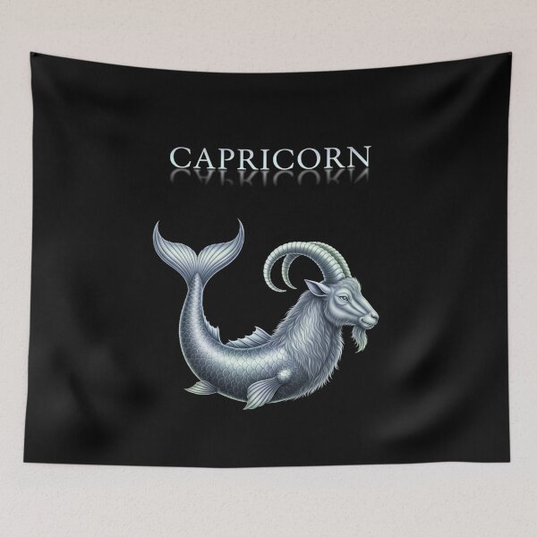 Item preview, Celestial Capricorn Sea-Goat designed and sold by ZodiacWonders.