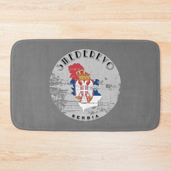 Item preview, Smederevo Serbia Flag Worn  designed and sold by World Designs.