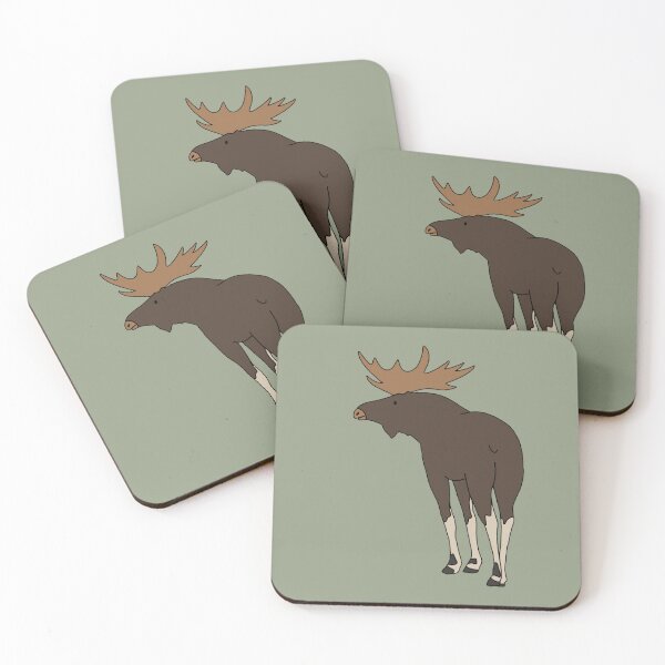 Item preview, Moose Sticker designed and sold by j.xllys.