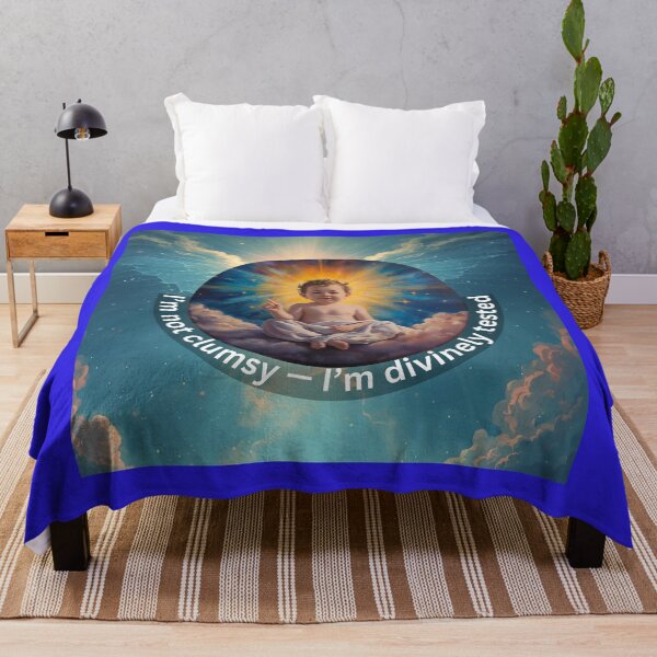 Item preview, I’m not clumsy — I’m divinely tested positive Christian messages designed and sold by BandGTees.