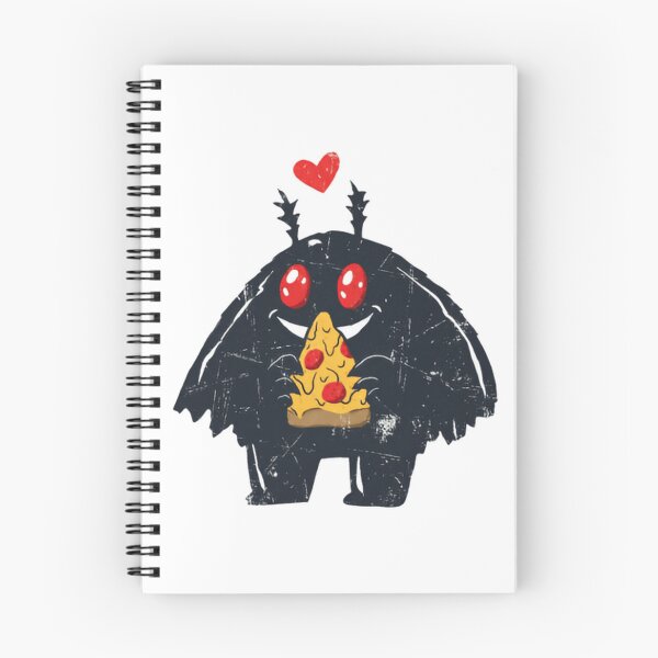 Item preview, Funny Mothman Eating Pizza Late at Night designed and sold by SkeletonsDanger.