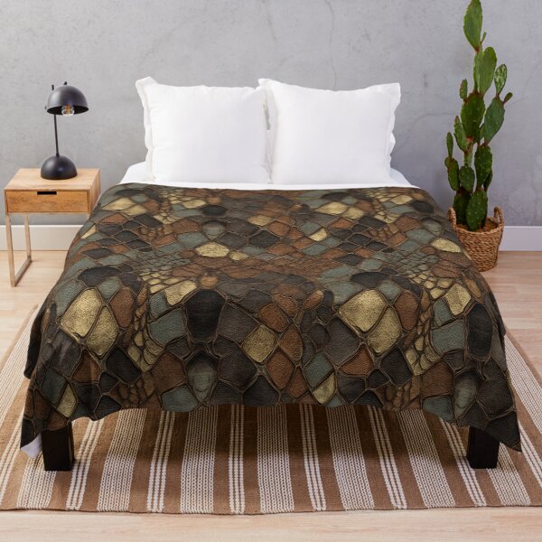 Item preview, Bold Sleek Alligator Skin Print For Thinking Of You designed and sold by RoyalStarsPatts.
