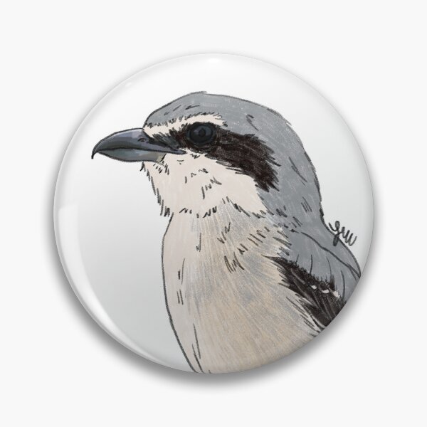 Item preview, Iberian Gray Shrike designed and sold by Luzeilustración.