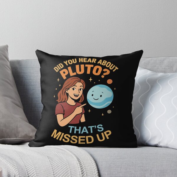 Item preview, Funny Pluto Planet Joke Shirt – Cute Space Cartoon Astronomy Humor Design designed and sold by A1MarketDesigne.