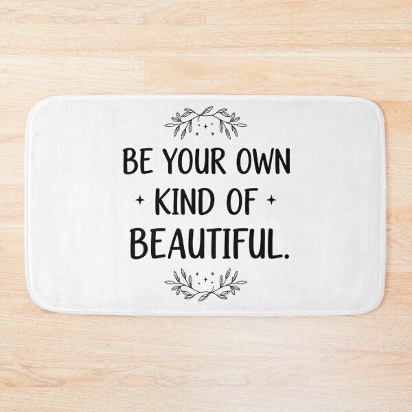 Item preview, BE YOUR OWN KIND OF BEAUTIFUL T-shirt | Self-Love, Body Positive & Aesthetic Script Tee designed and sold by MINIMA.LIGN.