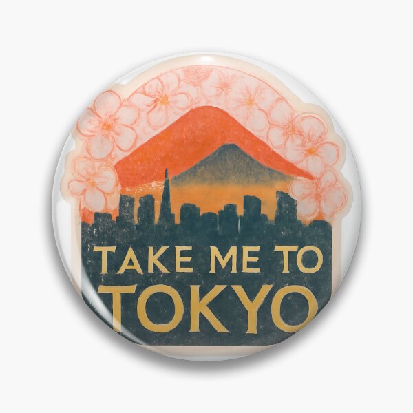 Item preview, Take Me to Tokyo Adventure Vintage Travel 3 designed and sold by Retro-Anime9.
