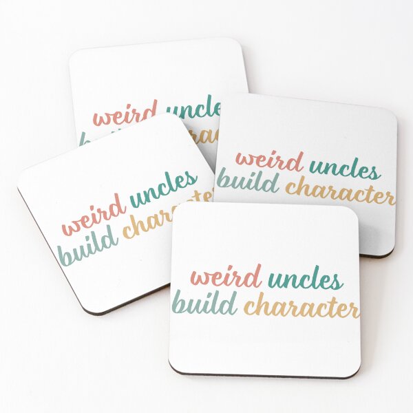 Item preview, Funny Weird Uncles Build Character for New Uncle designed and sold by faridman.
