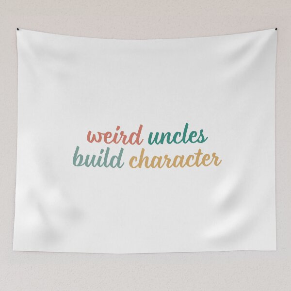 Item preview, Funny Weird Uncles Build Character for New Uncle designed and sold by faridman.