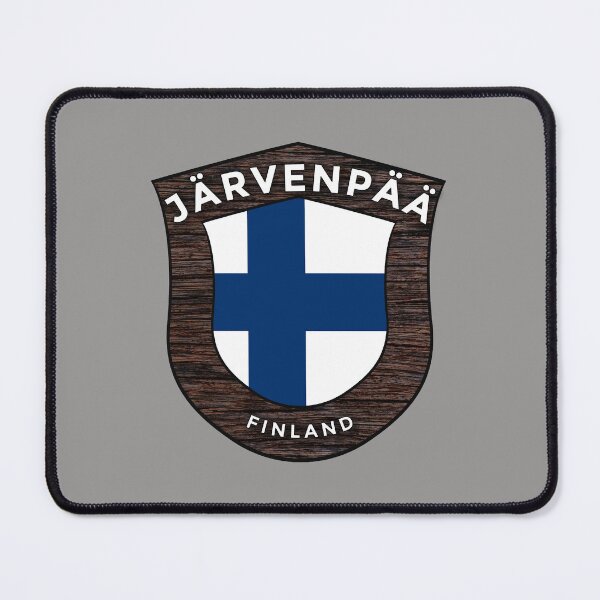 Item preview, Järvenpää Finland Emblem Flag designed and sold by World Designs.