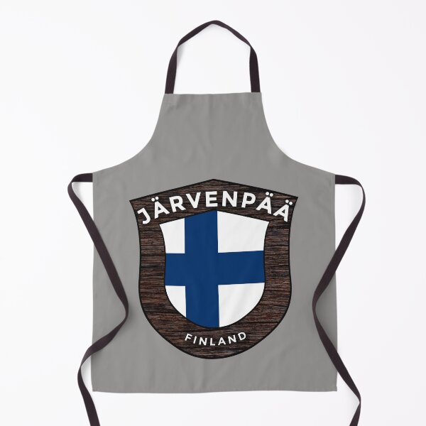 Item preview, Järvenpää Finland Emblem Flag designed and sold by World Designs.