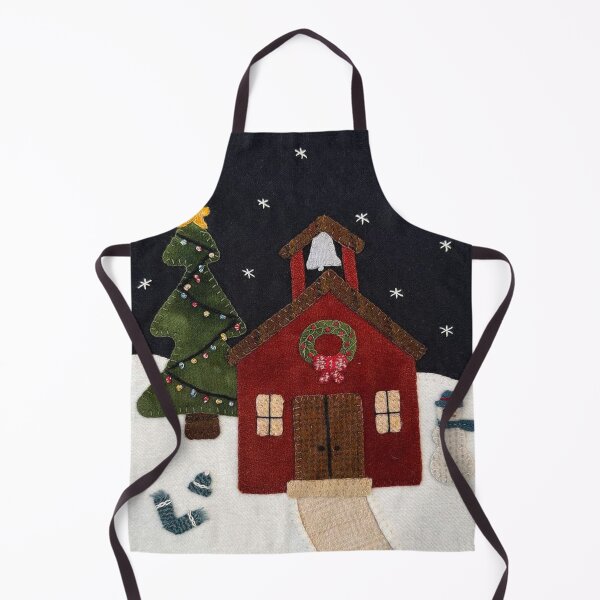 Item preview, red church xmas designed and sold by debrishop.