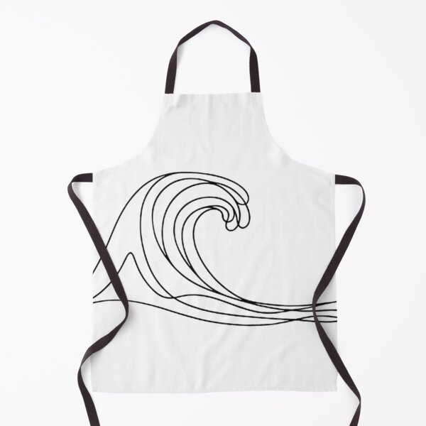 Item preview, One Continuous Line Drawing Ocean Wave designed and sold by thenextstepua.
