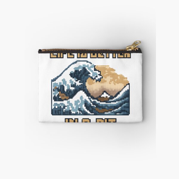 Item preview, Life Is Better in 8-Bit Adventure Vintage Travel designed and sold by Retro-Anime9.