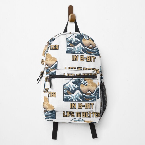 Item preview, Life Is Better in 8-Bit Adventure Vintage Travel designed and sold by Retro-Anime9.
