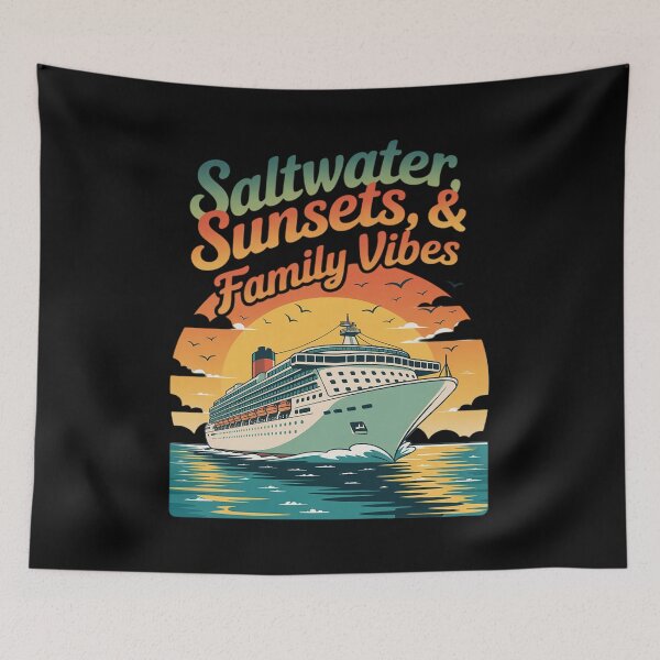 Item preview, Vacation Laughing Loving Our Family Cruise Art designed and sold by FndPardaL.