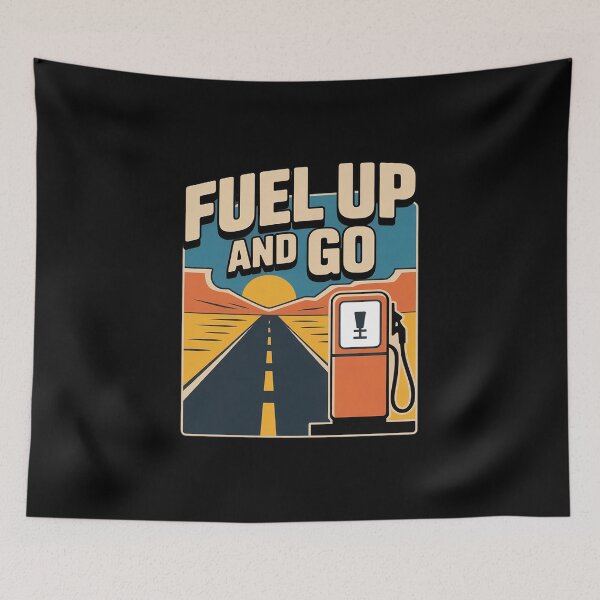 Item preview, Vacation Mode Fuel Up and Go Road Trip designed and sold by FndPardaL.