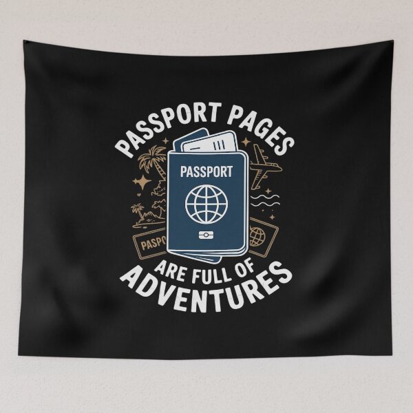 Item preview, Vacation Mode Passport Stamp Travel designed and sold by FndPardaL.