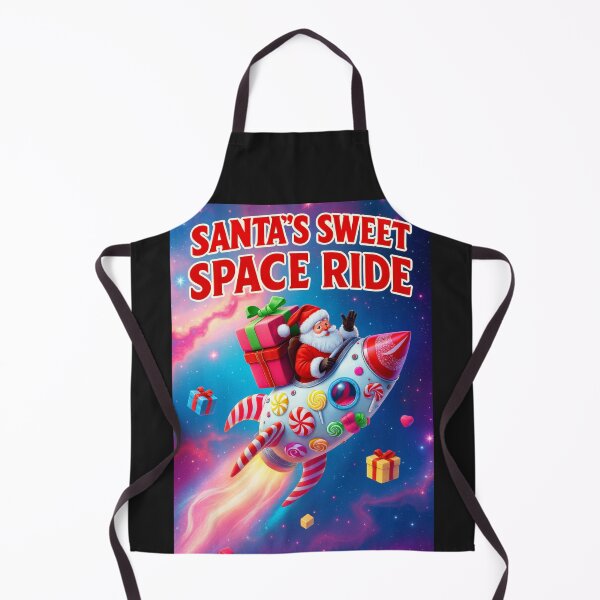 Item preview, Santa’s Sweet Space Ride – Candy Rocket Christmas Adventure designed and sold by Laugh & Rewind .