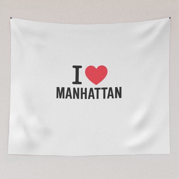 Item preview, I Love Manhattan Heart Design designed and sold by Fleetwood1994.
