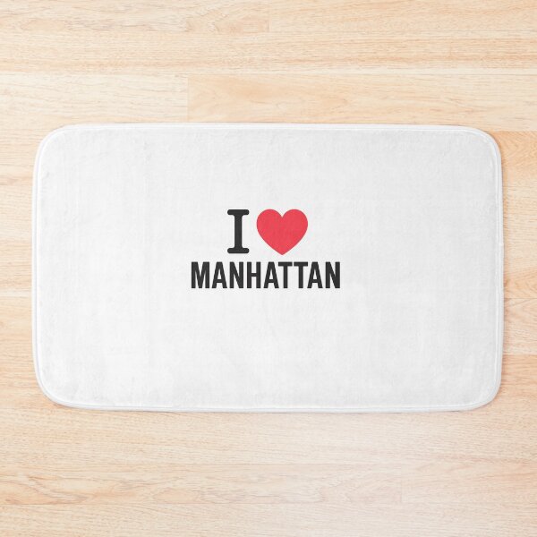 Item preview, I Love Manhattan Heart Design designed and sold by Fleetwood1994.