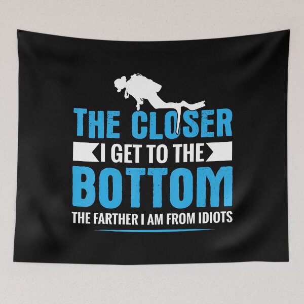 Item preview, Funny Scuba Diving Saying Men Women Freediving Deep Sea designed and sold by TamaraIrma.