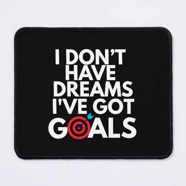 Item preview, Goals Not Dreams – Hustle Mindset designed and sold by rebuZZ-Apparels-The Minimalistic Buzz.