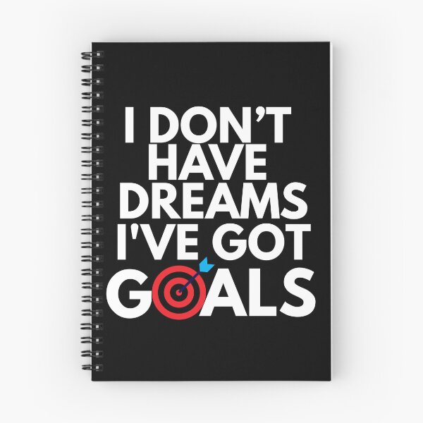Item preview, Goals Not Dreams – Hustle Mindset designed and sold by rebuZZ-Apparels-The Minimalistic Buzz.