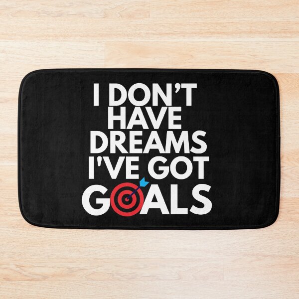 Item preview, Goals Not Dreams – Hustle Mindset designed and sold by rebuZZ-Apparels-The Minimalistic Buzz.