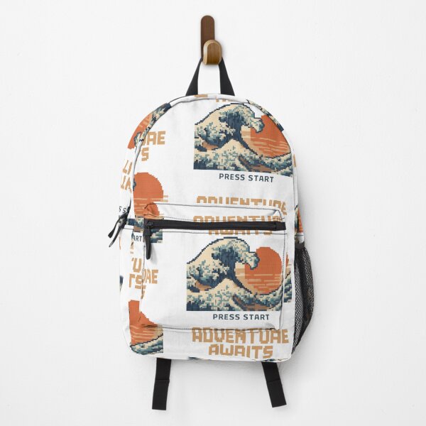 Item preview, Adventure Awaits Press Start Adventure Vintage Travel designed and sold by Retro-Anime9.