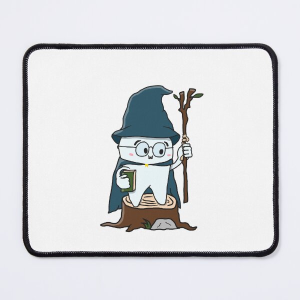 Item preview, Wisdom Tooth – Wizard Tooth Pun Illustration designed and sold by PeanutCandy.