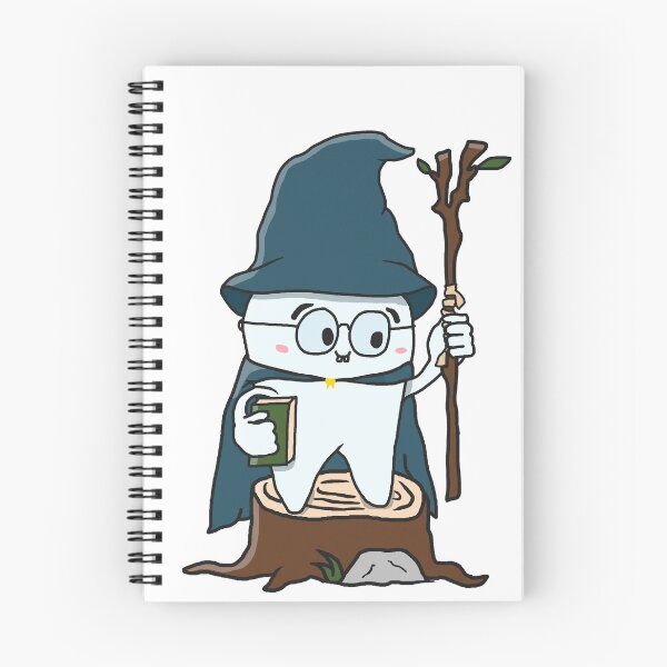 Item preview, Wisdom Tooth – Wizard Tooth Pun Illustration designed and sold by PeanutCandy.