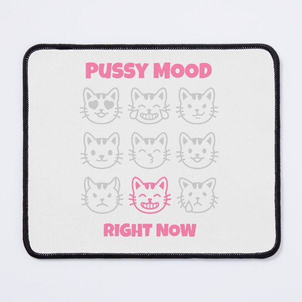 Item preview, Pussy Mood Mug – Queer Cat Humor designed and sold by Honeyhackshop.