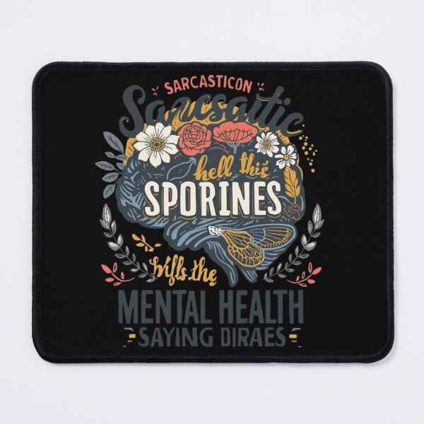 Item preview, Floral Brain Mental Health Awareness T-Shirt | Wellness & Self-Care Graphic Print | Botanical Psychology Support PNG Digital Download designed and sold by HimBoo.