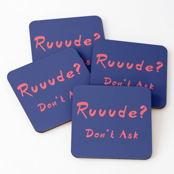 Item preview, Rude - Dont Ask designed and sold by AlienAlmanac.