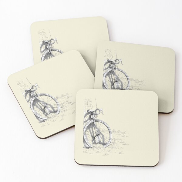 Item preview, Sketch-Style Hobby Cycling in Nature – Tree & Grass designed and sold by The Mystic Richard.