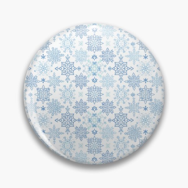 Item preview, Graphic snowflake pattern, detailed snow crystals, winter decoration designed and sold by DarkNight9.