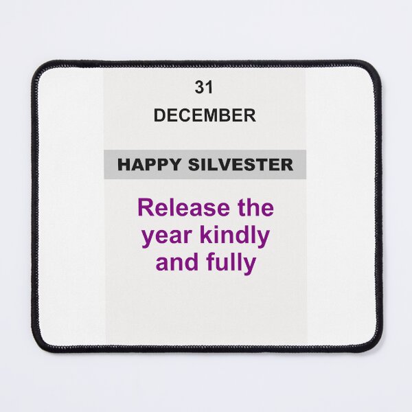Item preview, Happy Silvester - December 31, Edition: 7 designed and sold by ariksworld.