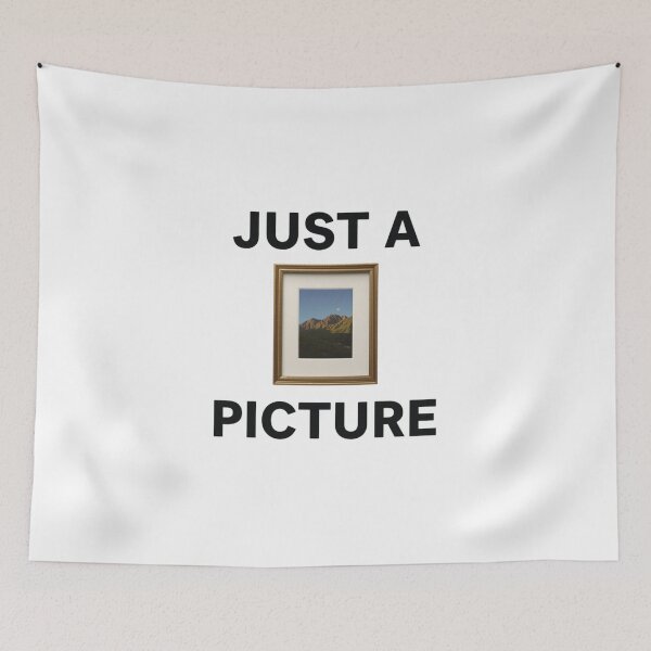 Item preview, Just a Picture – Minimalist Art with Framed Landscape designed and sold by RED-MOUSE.