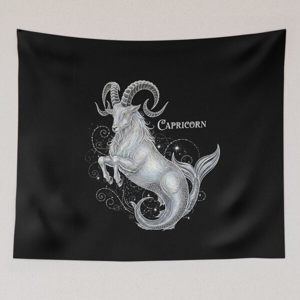 Item preview, Celestial Sea-Goat Spirit designed and sold by ZodiacWonders.