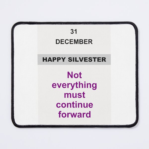 Item preview, Happy Silvester - December 31, Edition: 9 designed and sold by ariksworld.