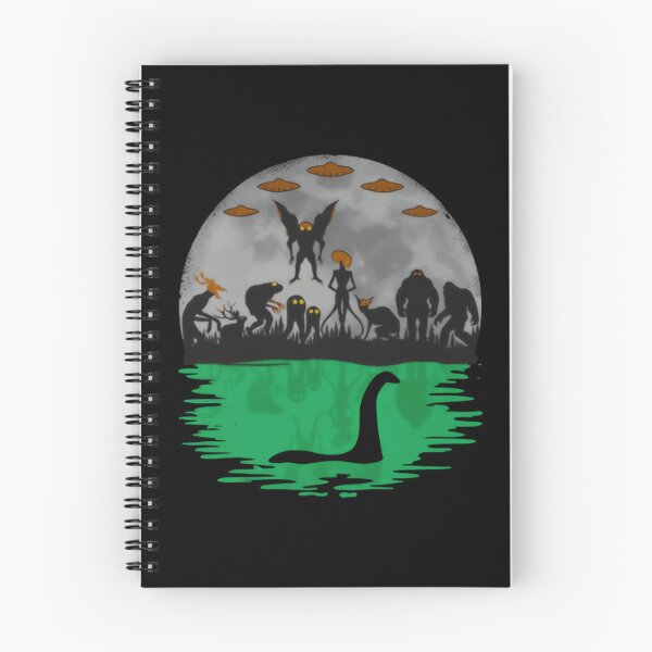 Item preview, Cryptid Mothman Bigfoot Aliens Observing Our World designed and sold by SkeletonsDanger.